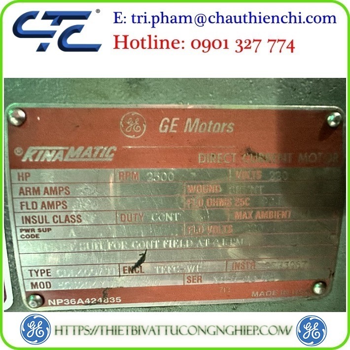 Động cơ điện GE Motors