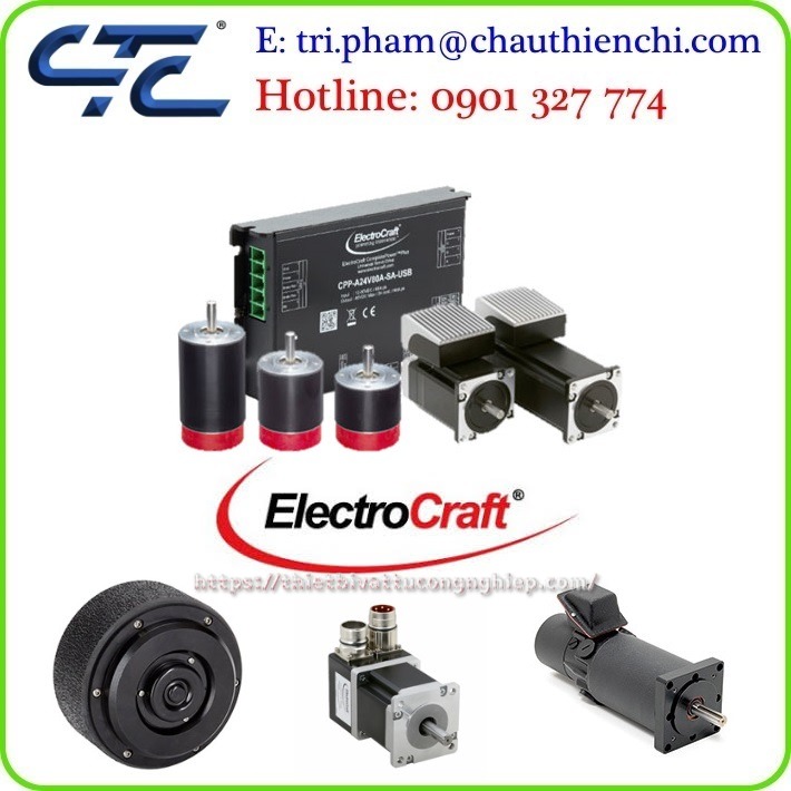Động cơ không chổi than ElectroCraft