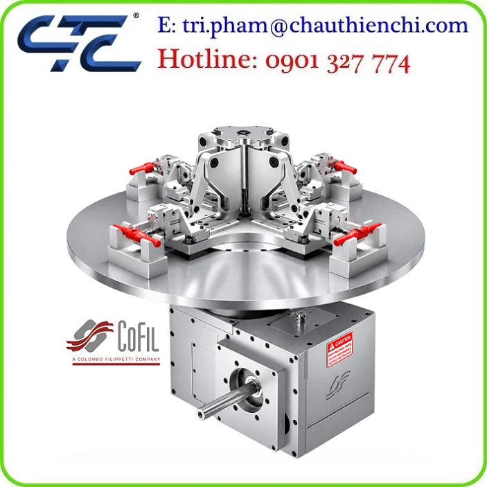 Bộ định vị Colombo Filippetti Bộ định vị con lăn Colombo Filippetti